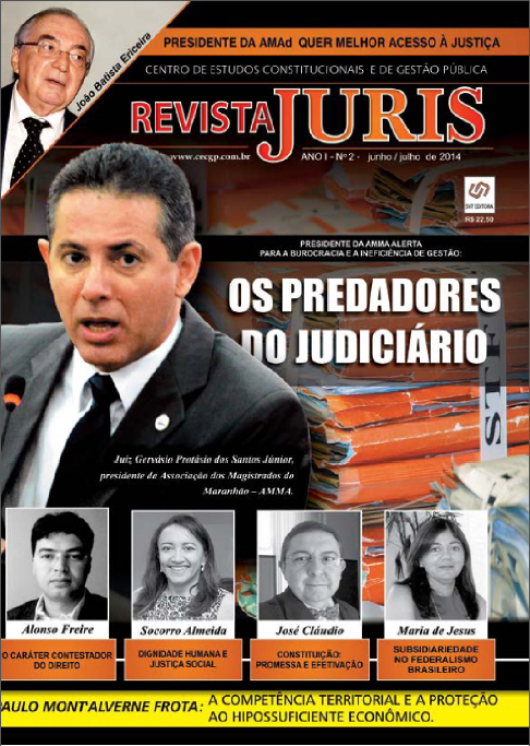 Capa da 2ª edição da Revista JÚRIS Advocatus